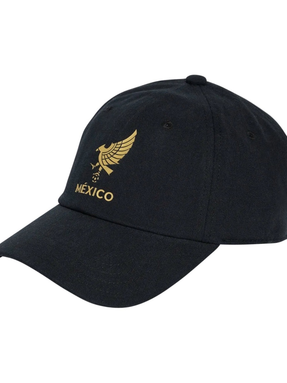 adidas Originals Black and Gold México Baseball Cap